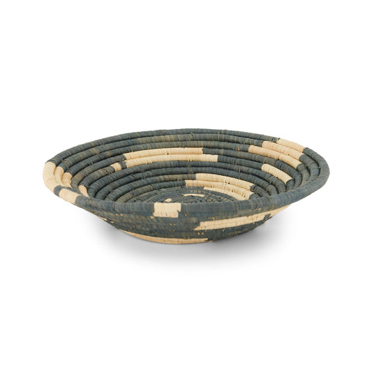 Coastal Minimalism Woven Small Bowl - Reflections