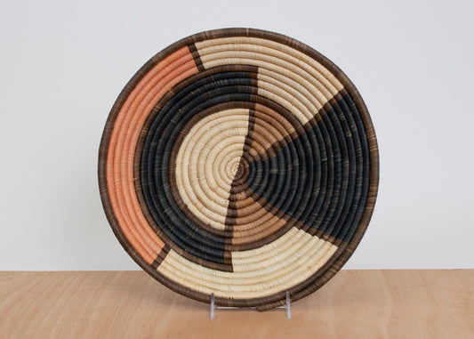 Peach Totemic Extra Large Wall Bowl
