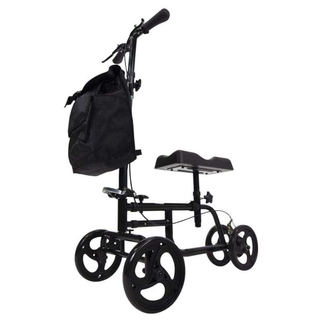 Vive Health Deluxe Knee Walker Crutch Alternative with Large 8" Wheels - Senior.com Knee Walkers