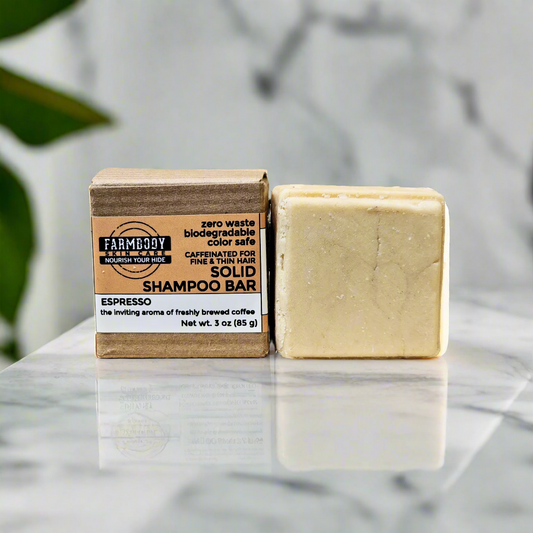 Rise & Shine Coffee Shampoo Bar for Maximum Growth & Shine