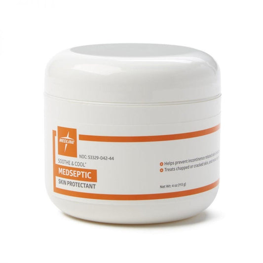 Medline Medseptic Skin Protectant Cream: 4 oz Jar, 24 Count 29659249